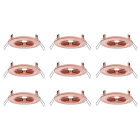 3 x Paulmann 2Easy Nova Einbaurahmen 3x max. 35W Rosegold...