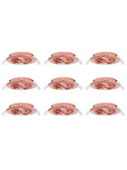 3 x Paulmann 2Easy Nova Einbaurahmen 3 x max.35W Rosegold schwenkbar