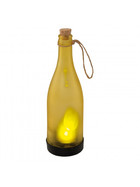 4 x EGLO Solarflasche 48606 Gelb 1x,06W LED 24 cm lang zur Dekoration