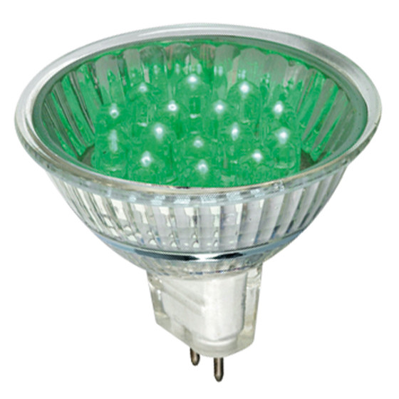 Paulmann 280.04 LED Reflektor 1W GU5,3 grün 45mm Höhe