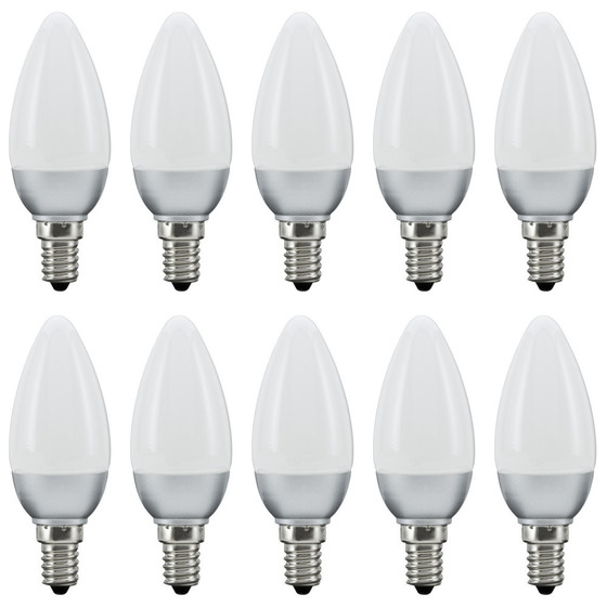 10 x Paulmann 280.86 LED Kerze 1,4W E14 warmweiß