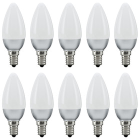 10 x Paulmann 280.86 LED Kerze 1,4W E14 warmweiß