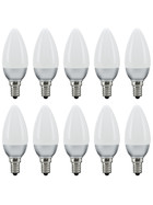 10 x Paulmann 280.86 LED Kerze 1,4W E14 warmweiß