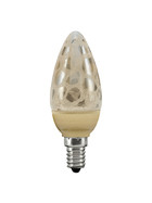 10 x Paulmann 280.90 1,4 W E14 LED Kerze Krokoeis Gold