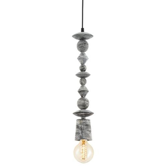 EGLO 49372 Pendelleuchte Avoltri Schwarz-patina IP20 60W...