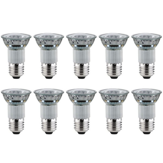 10 x Nice Price 3294 1,4W E27 PAR16 LED Reflektor Warmweiß