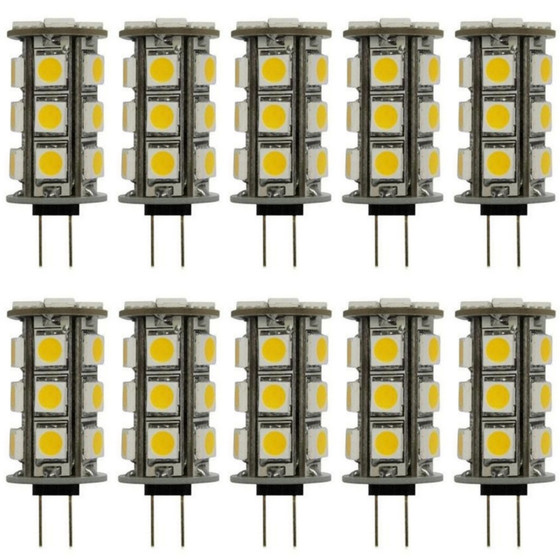 10 x Müller Licht 18581 LED-Stiftsockel 2,5 W G4 SMD-LED warmweiß