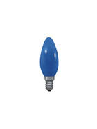 10 x Paulmann 402.24 Glühbirne Kerze 25W Leuchtmittel Color E14 Blau 230V