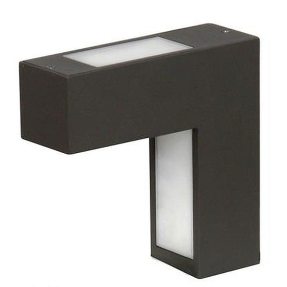 10 x Ranex 5000.445 PORTO 4W LED Wandleuchte Schwarz IP54 inkl. Leuchtmittel