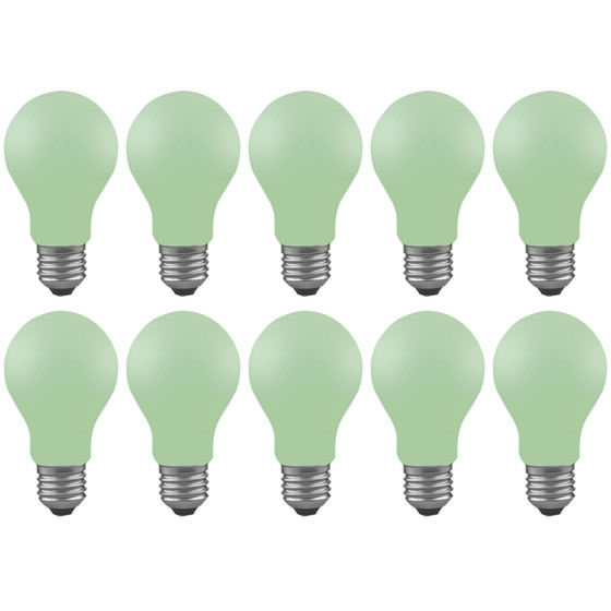 10 x Paulmann 400.50 40W Glühbirne E27 Softgrün Leuchtmittel
