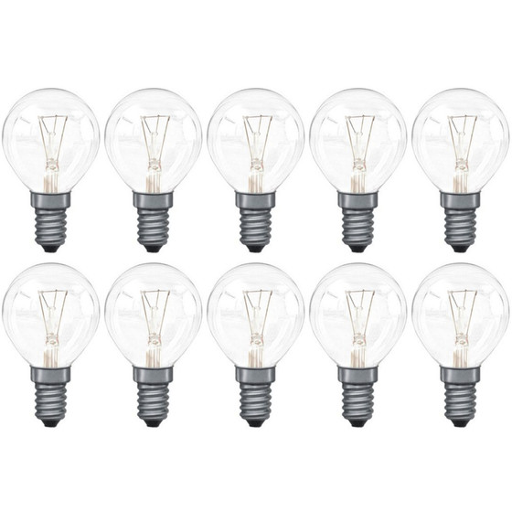 10 x Paulmann 820.20 25W Tropfenlampe E14 Backofen 300° Leuchtmittel Glühbirne