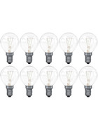 10 x Paulmann 820.20 25W Tropfenlampe E14 Backofen 300° Leuchtmittel Glühbirne