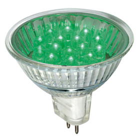 10 x Paulmann 280.04 LED Reflektor 1W GU5,3 grün 45mm Höhe