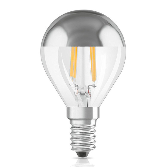 Osram LED Star Tropfen Lampe Filament Kopfspiegel E14 4W...