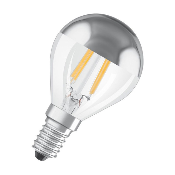 Osram LED Star Tropfen Lampe Filament Kopfspiegel E14 4W...