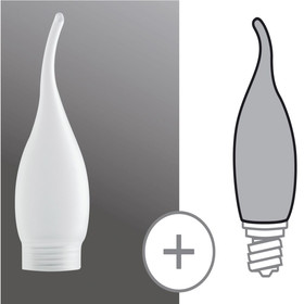 Paulmann 875.90 Deco Minihalogen Cosy Satin Kerzenglas 87590