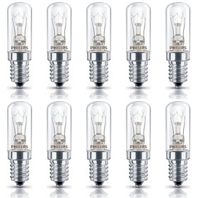 10 x Philips Glühbirne 10W E14 Glühlampe Röhre