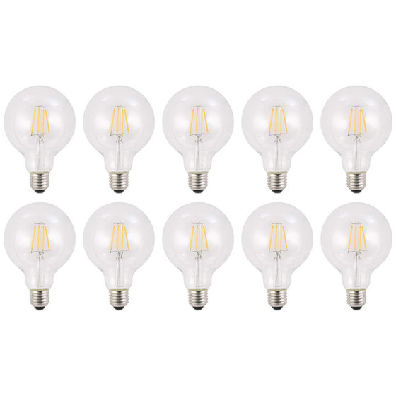 10 x Leuchten Direkt 08335 Liluco Filament LED E27 4W Warmweiß Lampe dimmbar