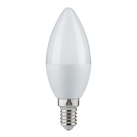 10 x TIP 3971 LED Kerze Leuchtmittel E14 5,5W Dimmbar Warmweiß Opal 470 Lumen