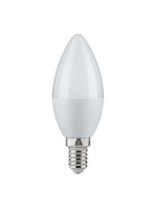 10 x TIP 3971 LED Kerze Leuchtmittel E14 5,5W Dimmbar Warmweiß Opal 470 Lumen