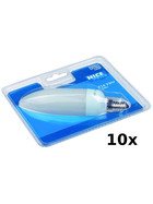 10 x Nice Price 3265 Kerze Energiesparlampe 5 W ESL E14 Warmweiss 230V
