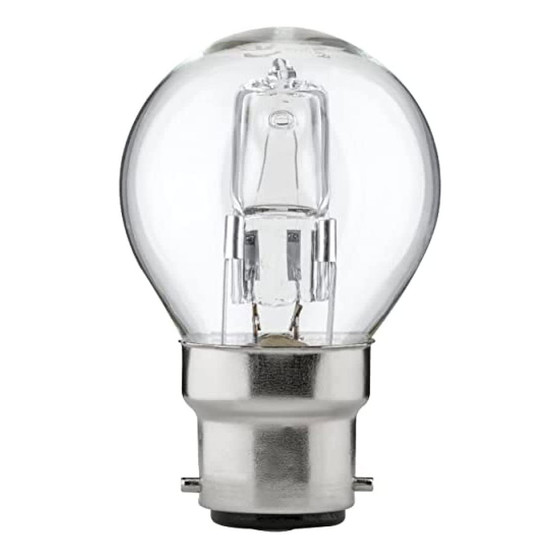 Luminizer 3065 Classic Halogen G45 B22 18W=21W dimmbar warmweiss