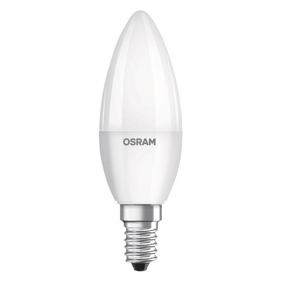 Osram LED Duo Click dimmbar Kerze Lampe matt E14 5,5W =...