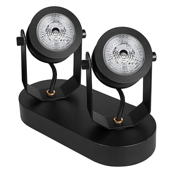 Osram Vintage Edition 1906 Decospot Double Schwarz 2x6,1 W Deckenleuchte IP20
