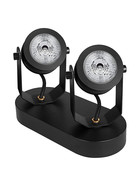 Osram Vintage Edition 1906 Decospot Double Schwarz 2x6,1 W Deckenleuchte IP20