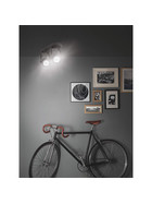 Osram Vintage Edition 1906 Decospot Double Schwarz 2x6,1 W Deckenleuchte IP20