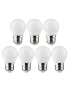 7 x MÜLLER-LICHT 400317 LED Leuchtmittel Tropfenform E27 5,5W=40W Weiß Warmweiß