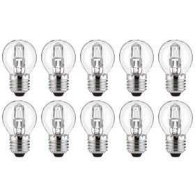 10 x Luminizer 3055 Classic Halogen G45 E27 28W=34W dimmbar warmweiss