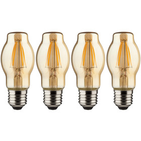 4 x MÜLLER-LICHT 400212 Retro-LED Lampe Vintage Glas...