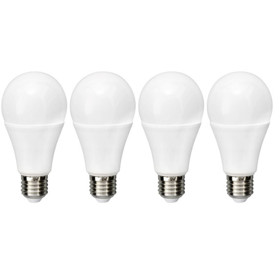 4 x Müller-Licht 400315 LED Leuchtmittel Lampe E27 12W=100W 1520 lm Kaltweiß