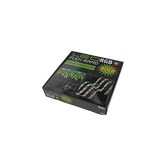 Bleil LED Flex-Band RGB Disco 5m inkl. Fernbedienung, Kontroller und Netzteil