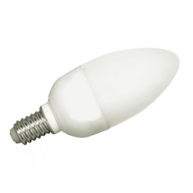 Negawatt NW6209ASP Energiesparlampe Kerze 9W Lampe E14 Leuchtmittel Warmweiß 230V