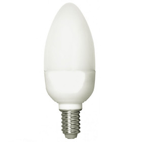 Negawatt NW6209ACH Energiesparlampe Kerze 9W Lampe E14 Leuchtmittel Warmweiß 230V