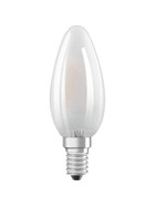 Osram LED Leuchtmittel Lampe Filament Kerze E14 2,5W=25W Warmweiß (2700K) 250lm
