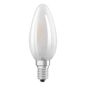 Osram LED Leuchtmittel Lampe Filament Kerze 4W=40W E14 Matt Warmweiß (2700K)