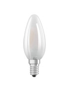 Osram LED Leuchtmittel Lampe Filament Kerze 4W=40W E14 Matt Warmweiß (2700K)