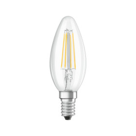 Osram LED Leuchtmittel Filament Kerze 4W = 40W E14 470lm Warmweiß (2700K)