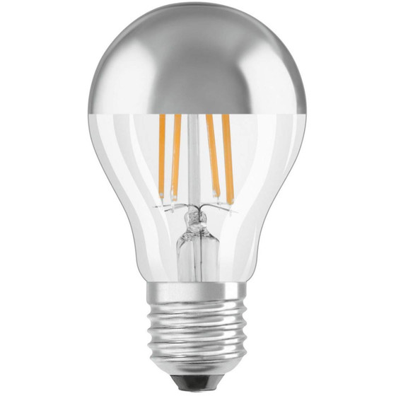 Osram LED Retrofit Classic A50 Filament Kopfspiegel Lampe E27 7,5W Warmweiß