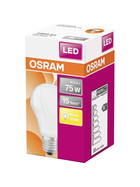 Osram LED Star Classic A75 Lampe E27 Leuchtmittel 10W =75W Warmweiß Matt