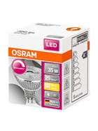 Osram LED Reflektor Lampe 5W=35W Leuchtmittel GU5,3 Warmweiss 36° MR16 Dimmbar