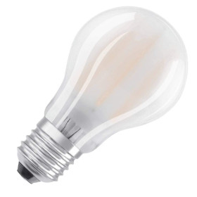 Osram LED Superstar Classic A75 Lampe E27 Leuchtmittel 8,5W Warmweiß Matt Dimmbar