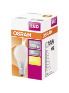 Osram LED Star Classic A100 Filament Lampe E27 Leuchtmittel 11W =100W Warmweiß