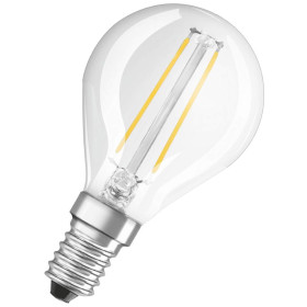 Osram LED Star Classic P25 Filament Lampe E14 Leuchtmittel 2,5W Warmweiß klar