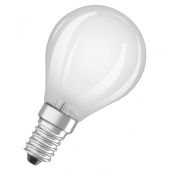 Osram LED Star Classic P25 Filament Lampe E14 Leuchtmittel 2,5W=25 Warmwei matt