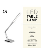 LED Tischleuchte Schreibtischleuchte 1,62W/2,88W/3W Tischlampe Stehlampe Büro 645106-102 2,88W