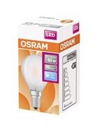 Osram LED Star Classic P40 Filament Lampe E14 Leuchtmittel 4W Kaltweiß matt